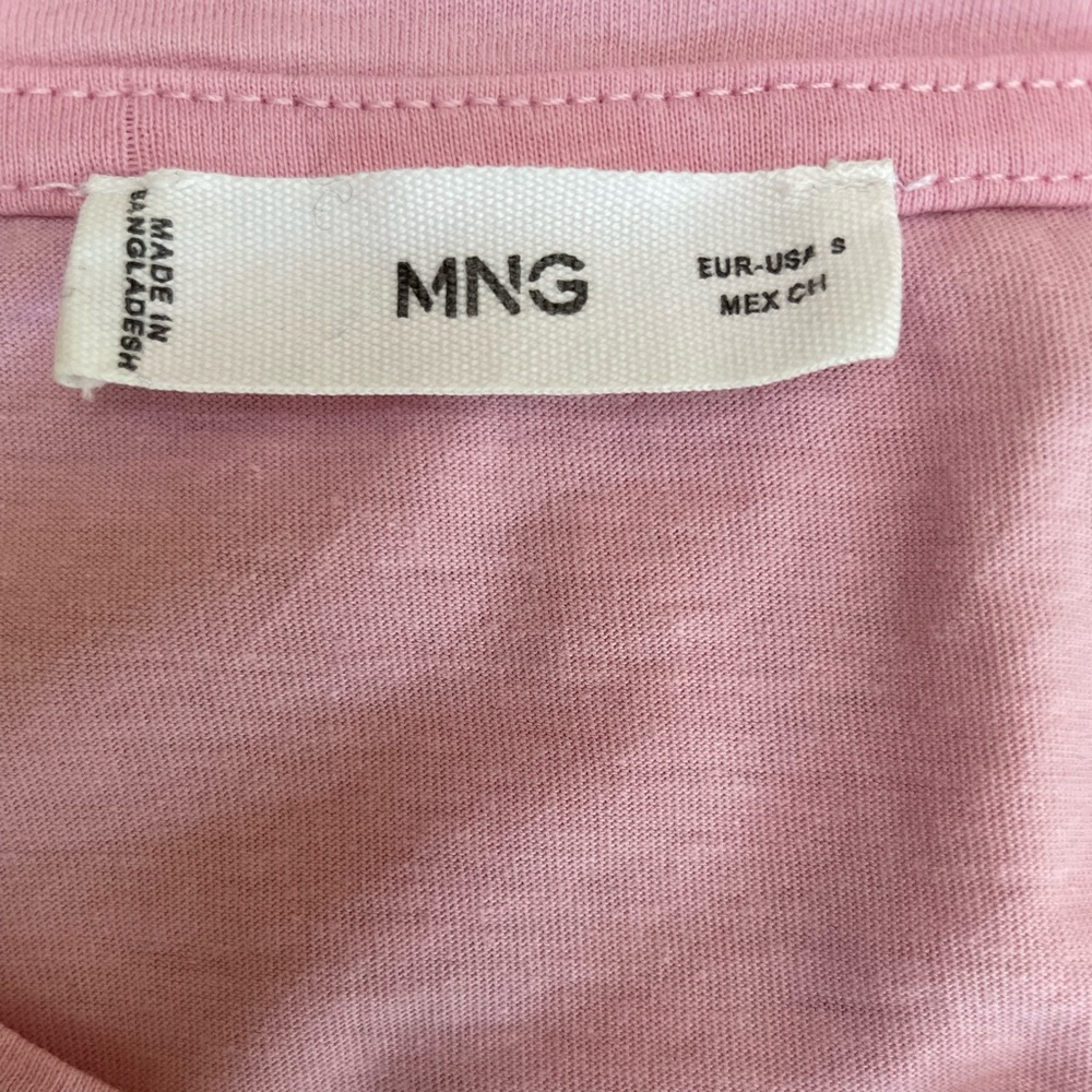 Mango Cotton Message Tee - Picture 9 of 11